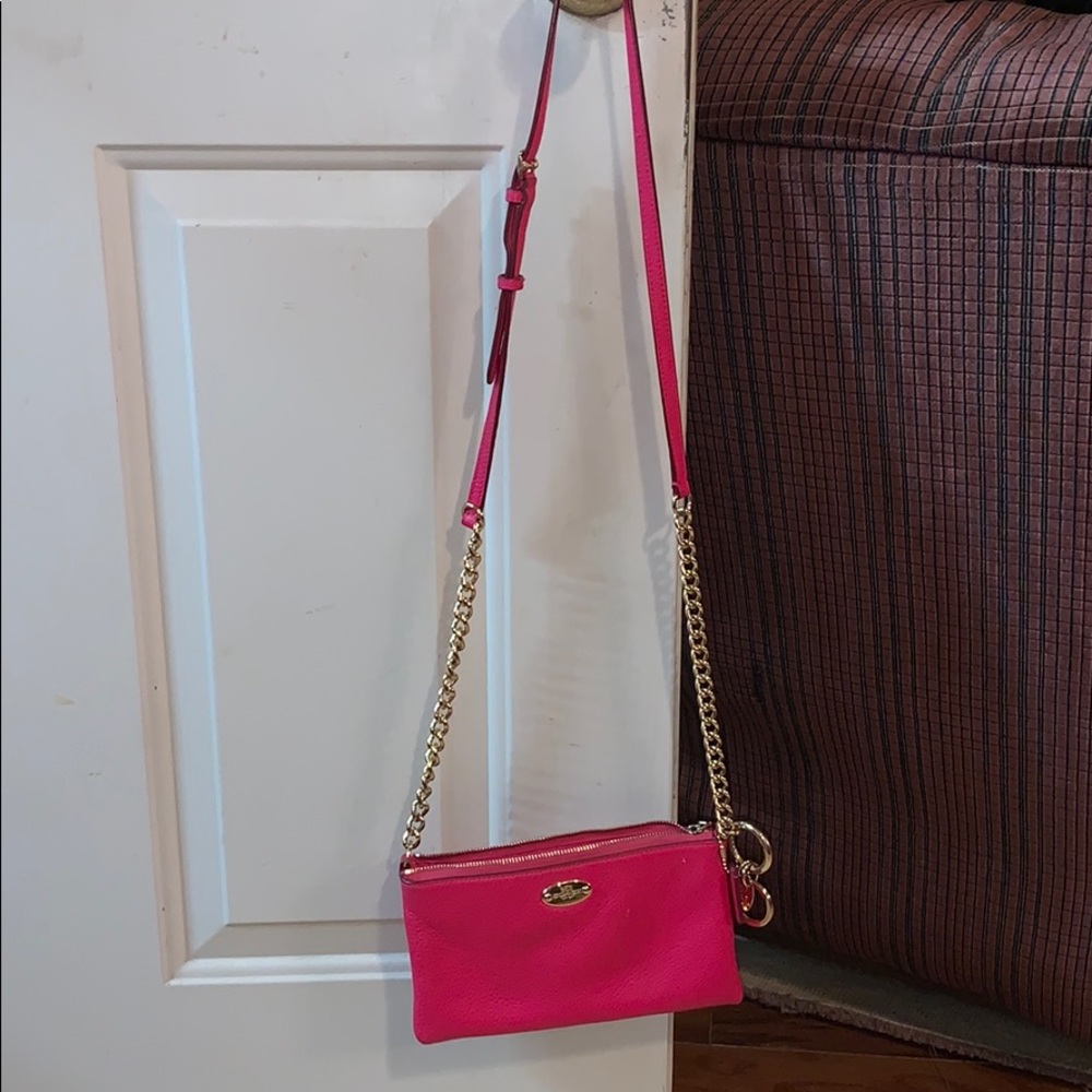 Cross body coach purse